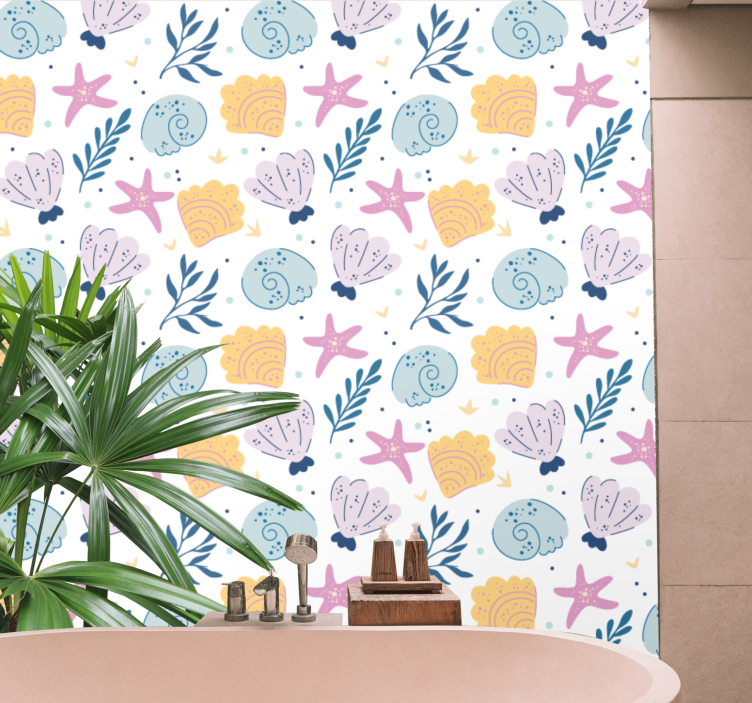 Tapet natura elementele marine subacvatice - TenStickers