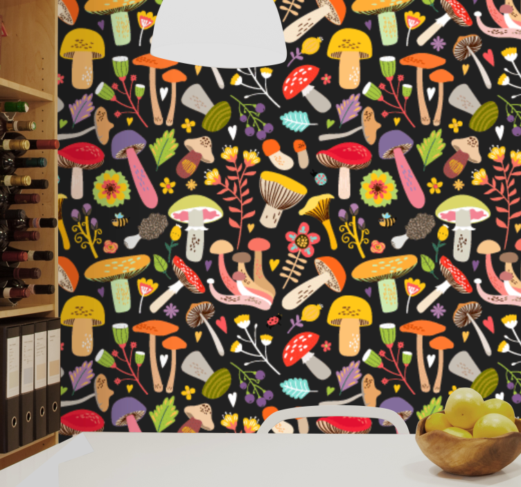 Tapet natura pădure fermecată - TenStickers