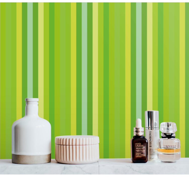 Tapet vertical fundal în dungi - TenStickers