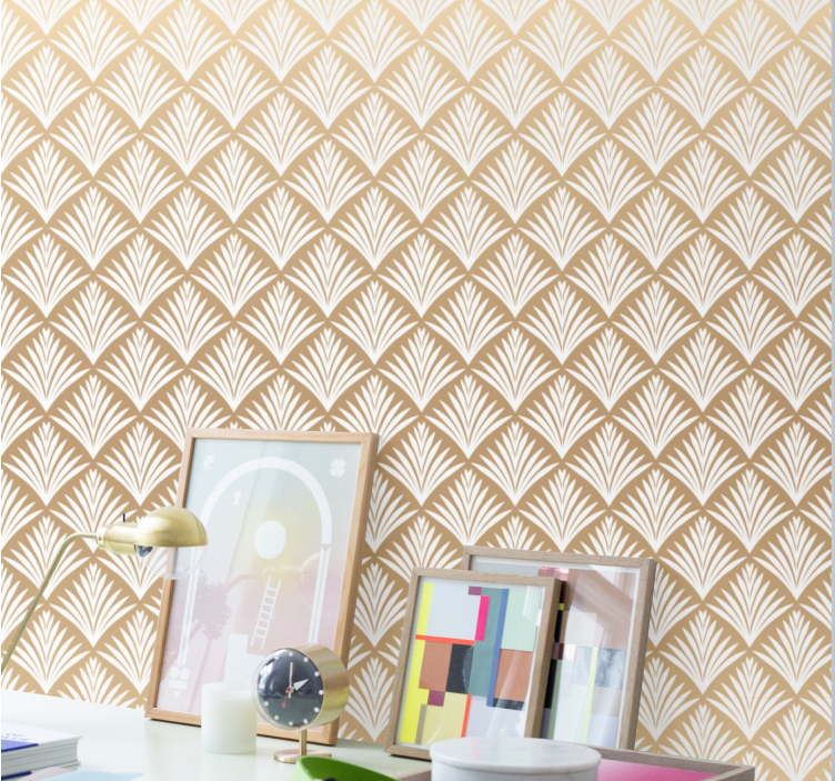 Tapet ornamental detaliu arcuit elegant - TenStickers