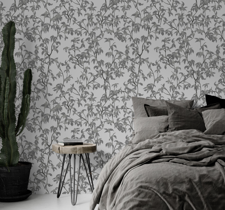 Tapet pentru tăblie copaci minimalisti - TenStickers