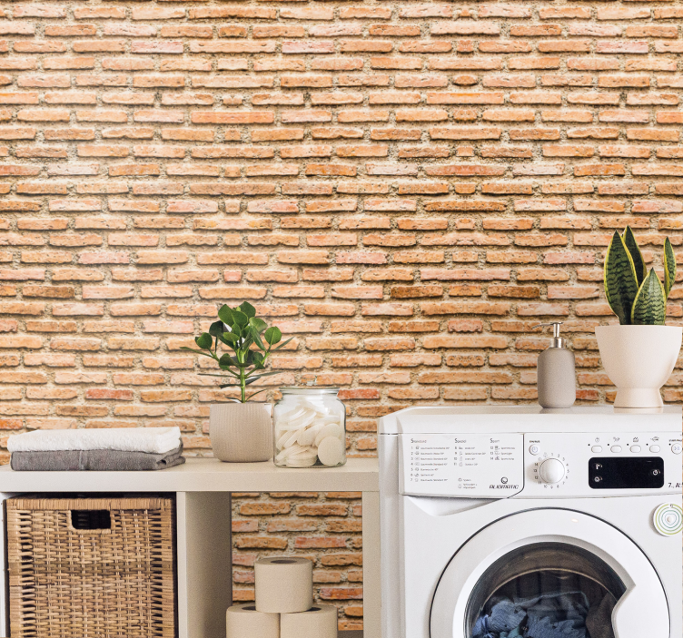 Tapet piatră model texturat bej - TenStickers