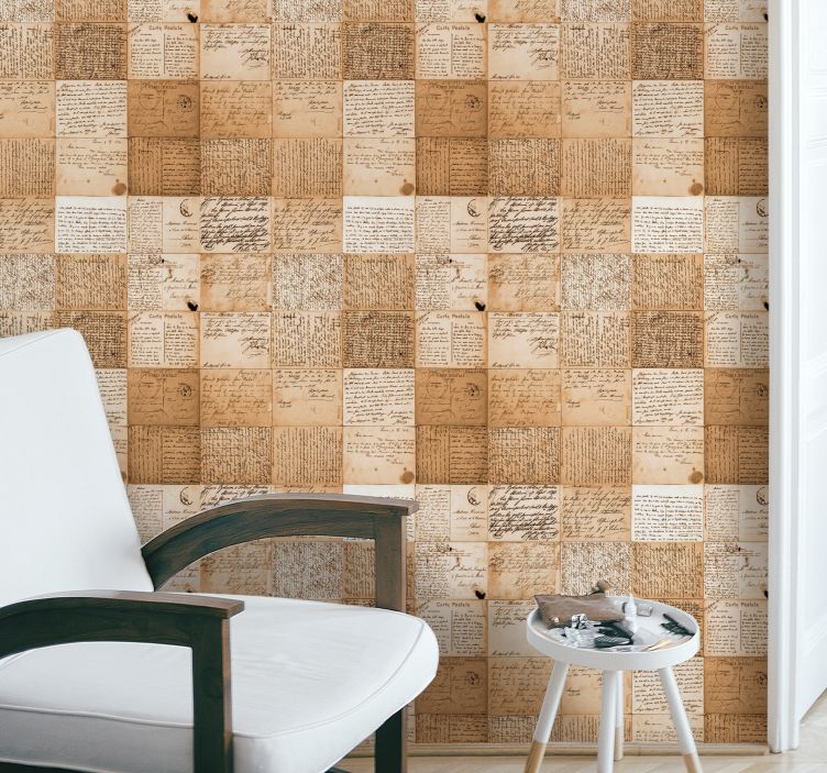 Tapet vechi de hârtie vintage - TenStickers