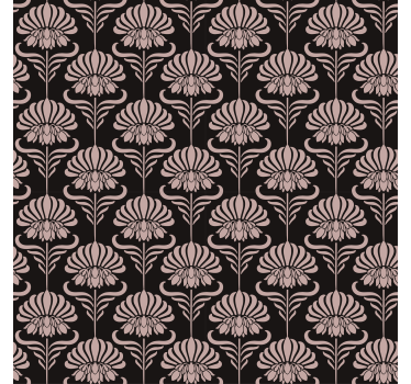 Tapet baroc cu motive art nouveau - TenStickers