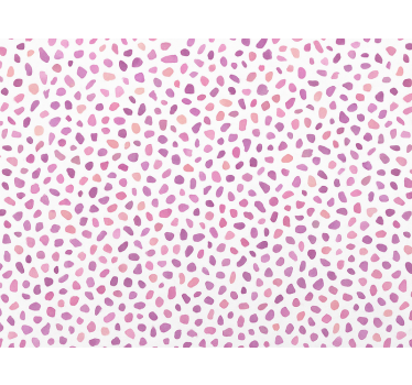 Tapet abstract cu pete de terrazzo roz - TenStickers