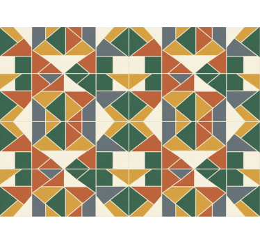 Tapet abstract model geometric abstract - TenStickers