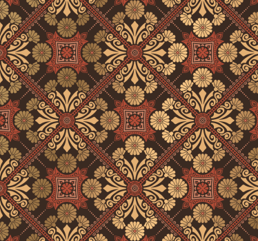 Tapet vintage pentru dormitor - TenStickers