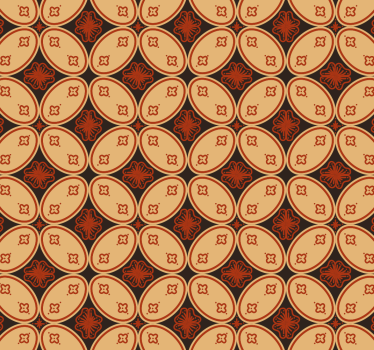 Tapet vintage motive retro - TenStickers