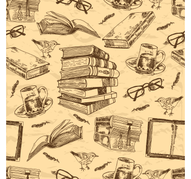 Biblioteca veche cel mai bun tapet de birou - TenStickers