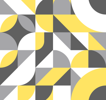 Tapet abstract de culoare gri și galbenă - TenStickers