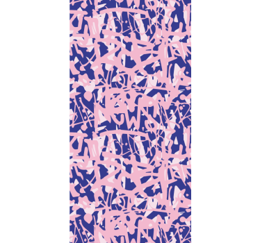 Tapet abstract compoziție de forme abstracte - TenStickers