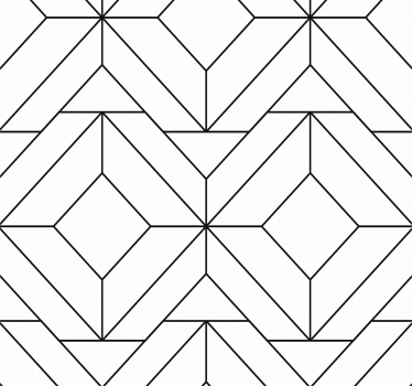 Modele geometrice nordice tapet abstract - TenStickers