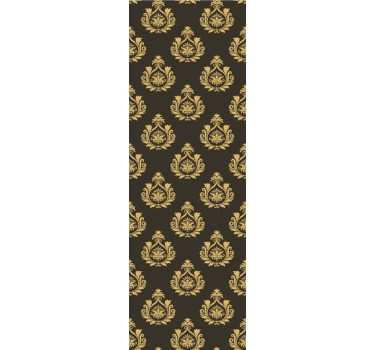 Tapet baroc motiv de frunziș ornamentat - TenStickers