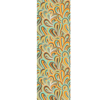 Tapet abstract motiv învolburat - TenStickers