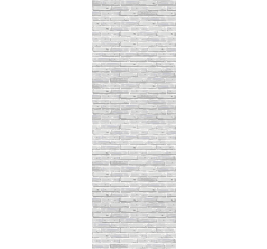 Cărămizi de piatră albă efect textură tapet vintage - TenStickers