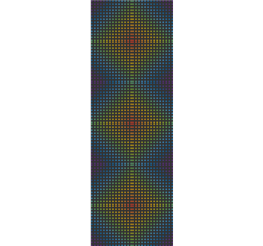 Tapet abstract matrice de puncte geometrice - TenStickers