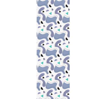 Tapet abstract ansamblu de forme abstracte - TenStickers