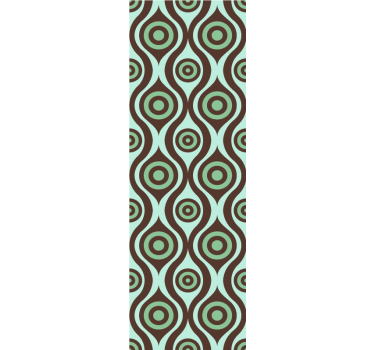 Forme neregulate model anii 70 tapet retro - TenStickers
