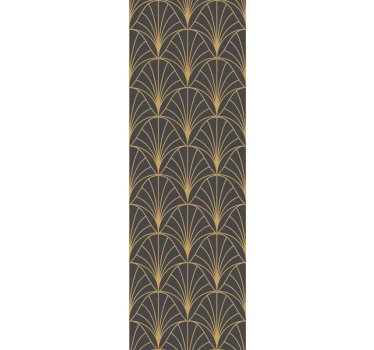 Arcuri delicate în stil art deco tapet abstract cool - TenStickers