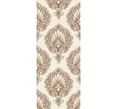 Tapet baroc modele elegante de scoici - TenStickers