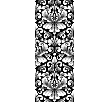 Tapet baroc compoziție botanică elegantă - TenStickers