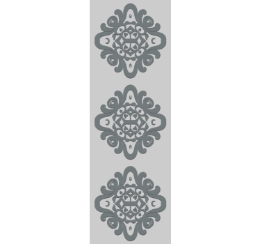 Tapet baroc modele florale complicate - TenStickers