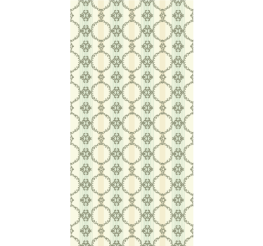 Model floral decupat francez vintage modele de tapet clasic - TenStickers