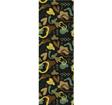 Tapet abstract modele de formă organică - TenStickers