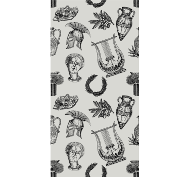 Tapet clasic iconografia romana - TenStickers