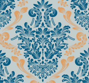 Tapet baroc design elegant și înfloritor - TenStickers