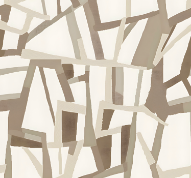 Tapet abstract stil nordic bej - TenStickers