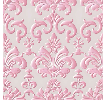 Tapet baroc model roz - TenStickers