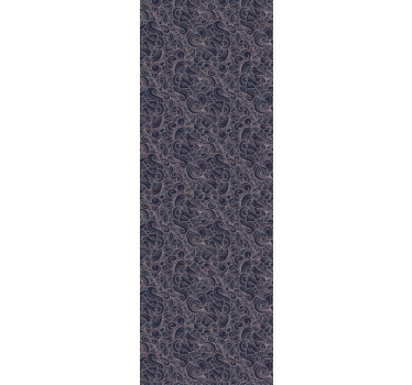 Tapet abstract modele de linii curbate albastre - TenStickers