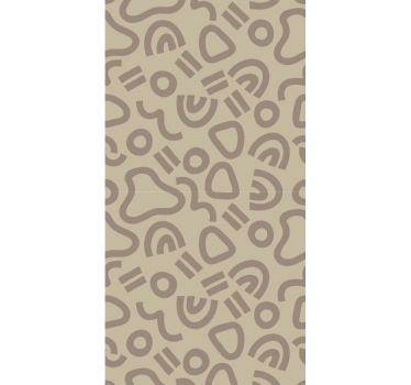 Tapet abstract curba modernă - TenStickers