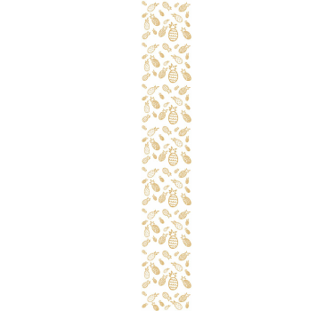 Model de ananas tapet abstract - TenStickers