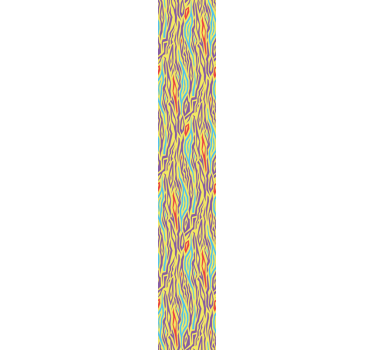 Tapet abstract valuri colorate - TenStickers