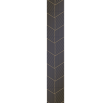 Linii de geometrie aurie tapet abstract - TenStickers