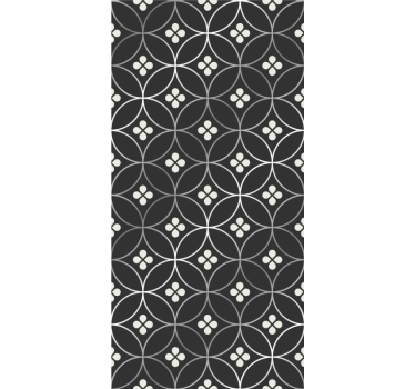 Cercuri suprapuse elegant tapet abstract - TenStickers