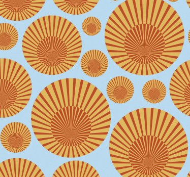 Tapet camera de zi soarele din anii '70 - TenStickers