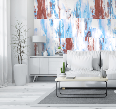 Fluxuri colorate tapet texturate - TenStickers