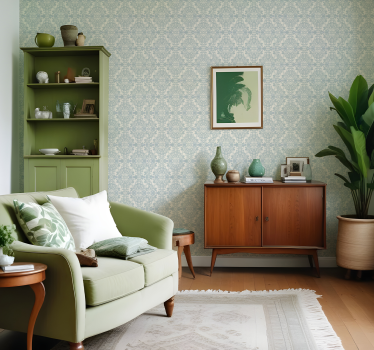 Tapet baroc model verde - TenStickers