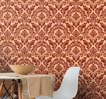 Tapet baroc stil vintage ornamentat - TenStickers
