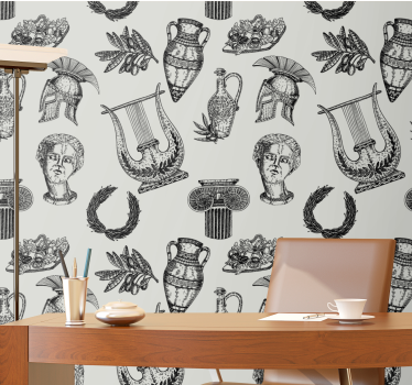 Tapet clasic iconografia romana - TenStickers