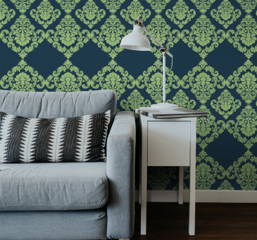 Tapet baroc damasc ornamental - TenStickers