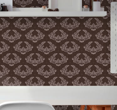 Tapet baroc modele florale clasice - TenStickers