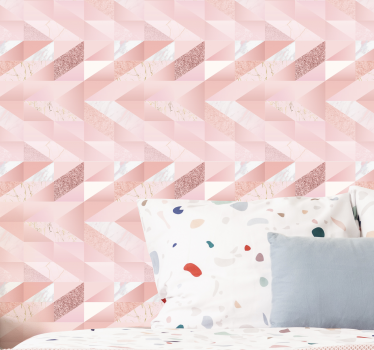 Tapet marmură fuziune chevron - TenStickers