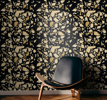 Tapet abstract model de mozaic - TenStickers
