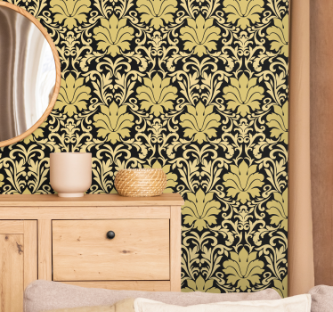 Tapet vintage decor elegant damasco - TenStickers