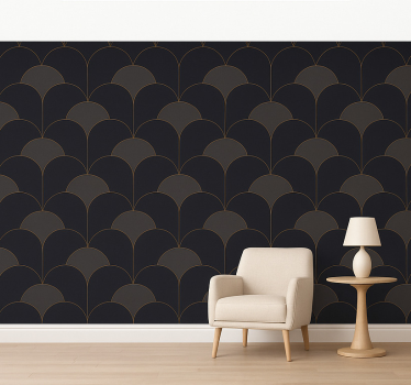 Tapet vintage designul arcadelor din anii 1920 - TenStickers