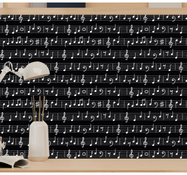 Teme muzicale modele clasice de tapet - TenStickers
